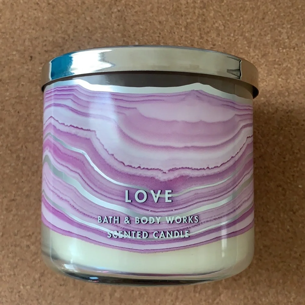 B&BW Rose Quartz 3-Wick Candle